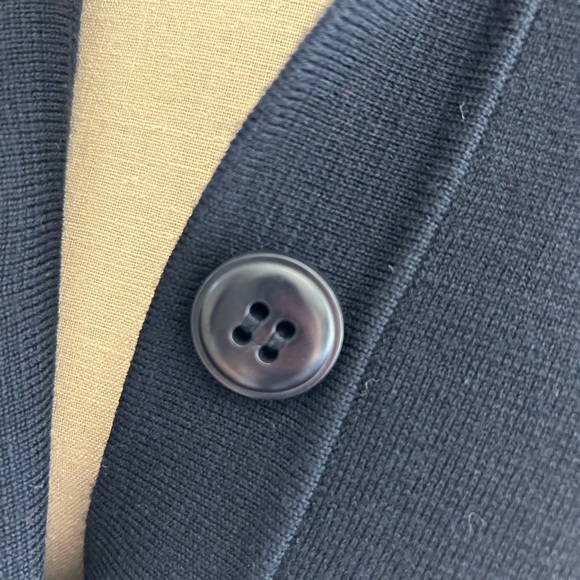 Beautiful J Crew Lady Jacket with silk ruffle trim - Picture 5 of 9